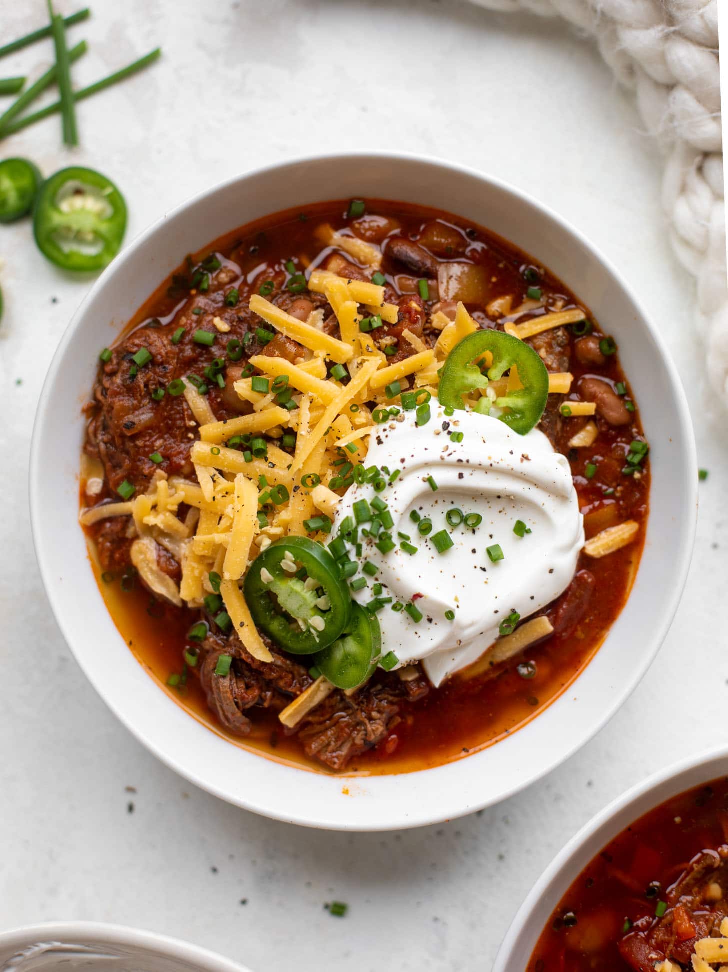slow cooker fire roasted brisket chili