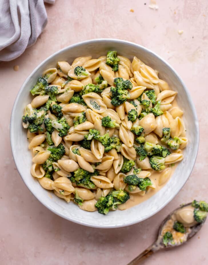Garlic Broccoli Shells Broccoli Shells and Cheese - Homemade Broccoli Shells and Cheese