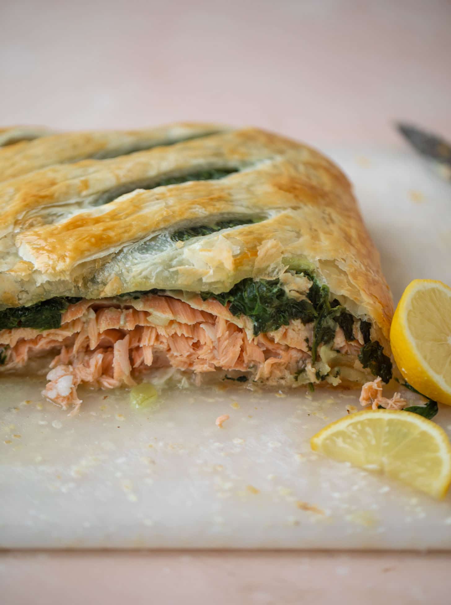 puff pastry wrapped salmon recipe