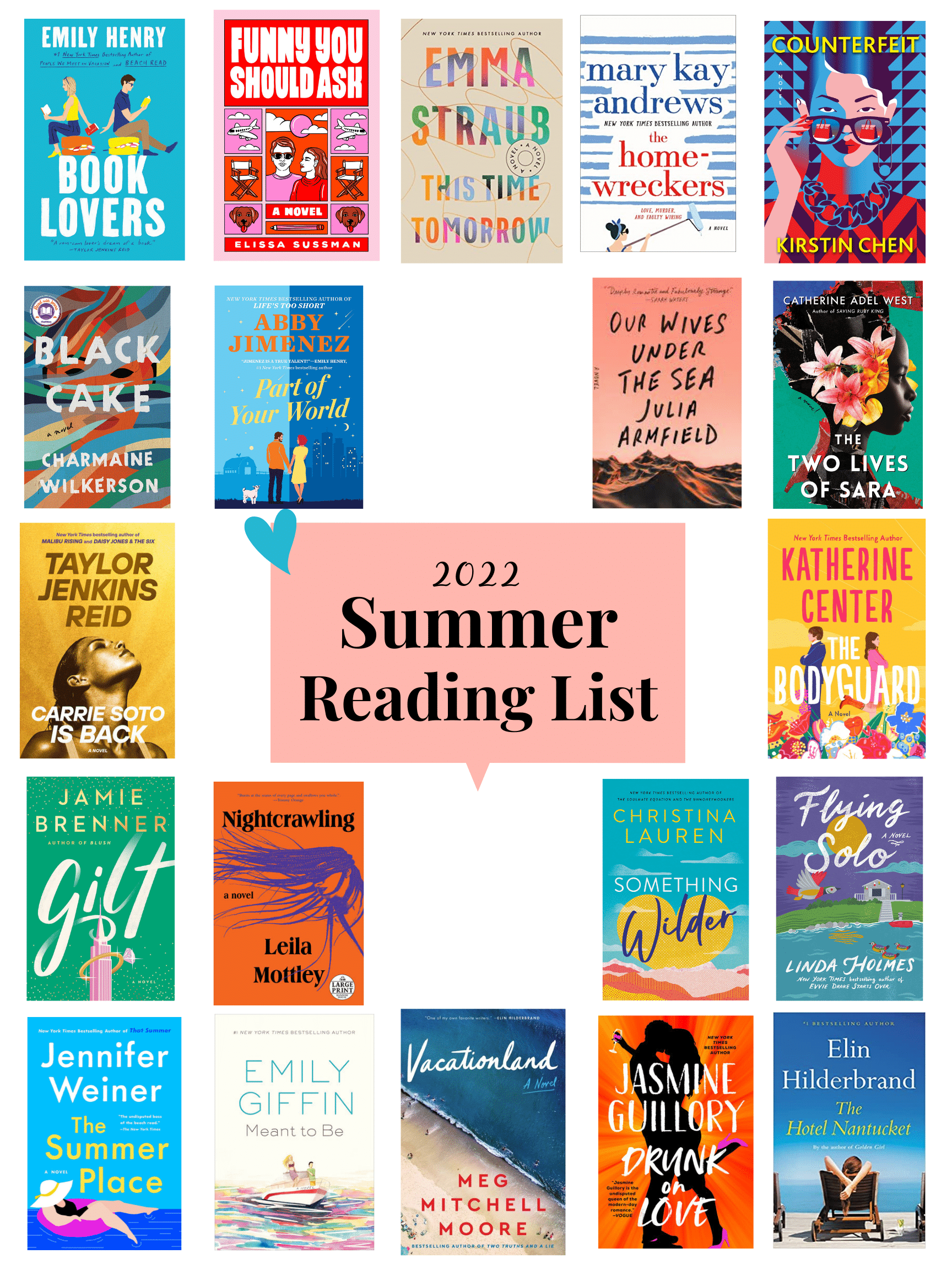 2022 Summer Reading List - My 2022 Summer Reading List