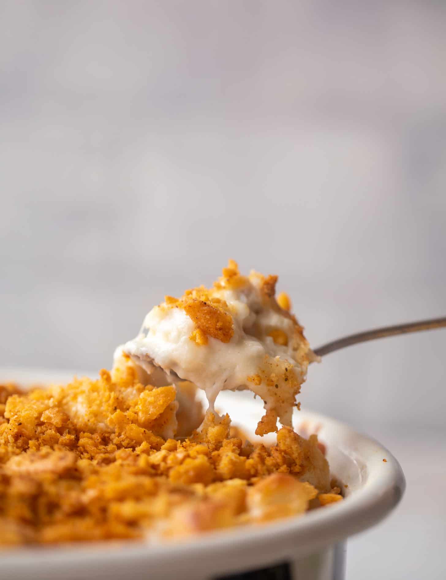 buttery old bay crab mac and cheese