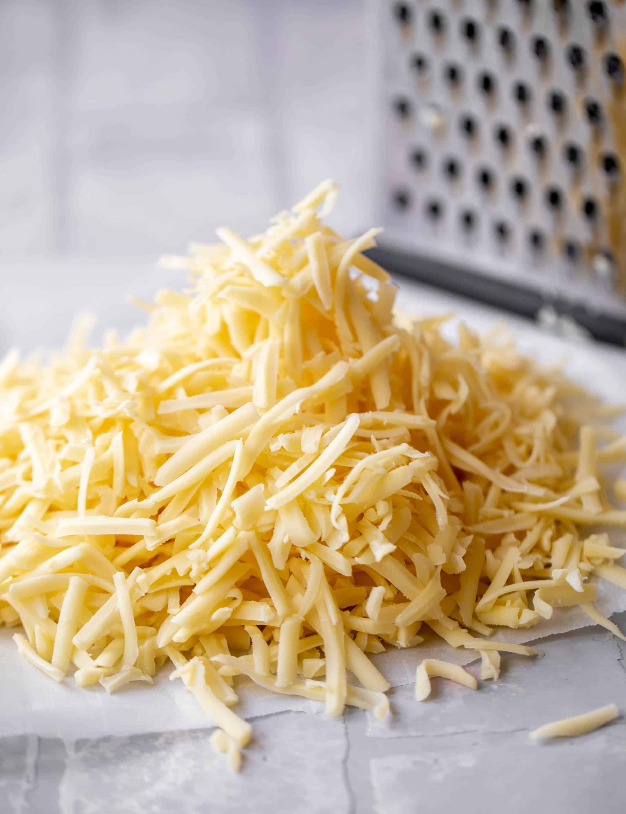 grated swiss cheese