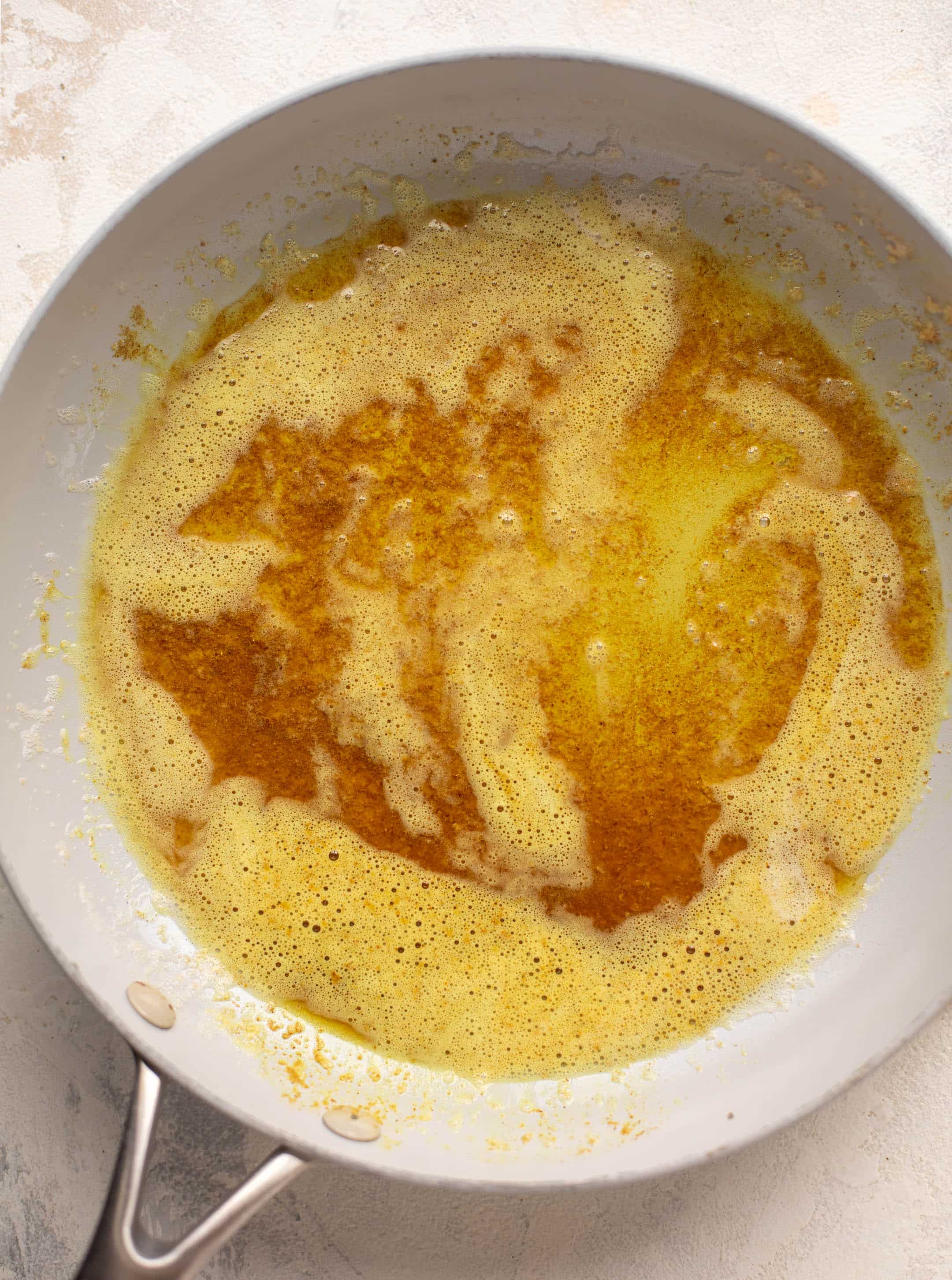 curried brown butter