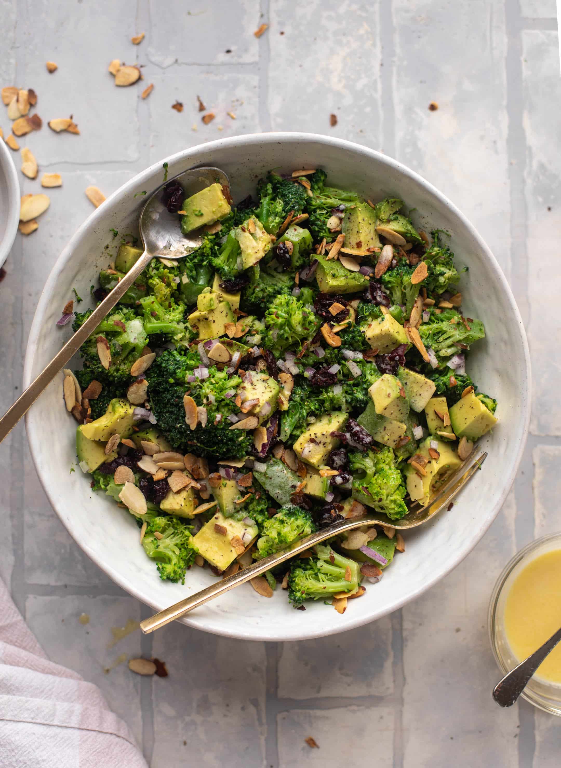 winter broccoli crunch salad