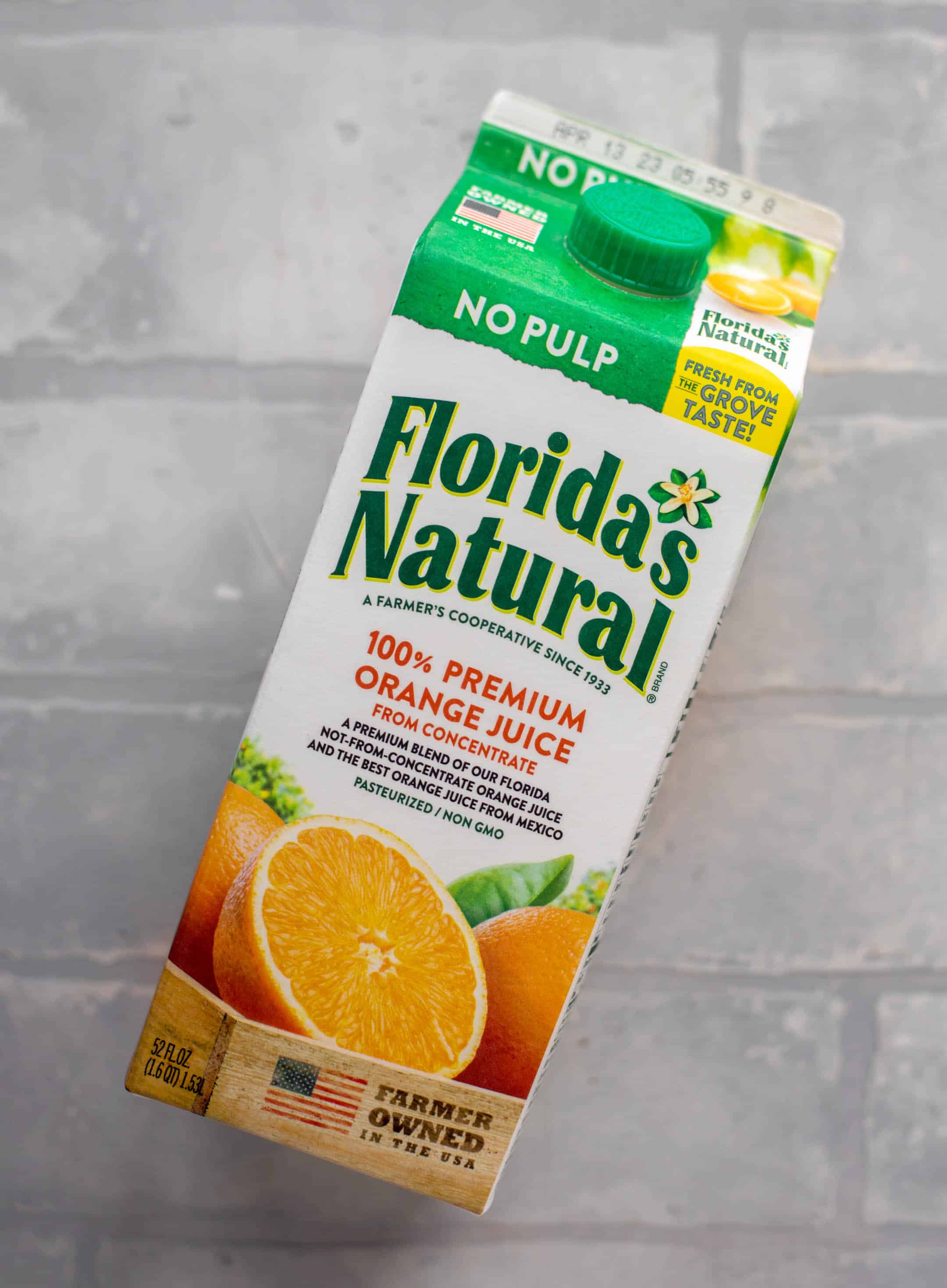 florida's natural no pulp orange juice