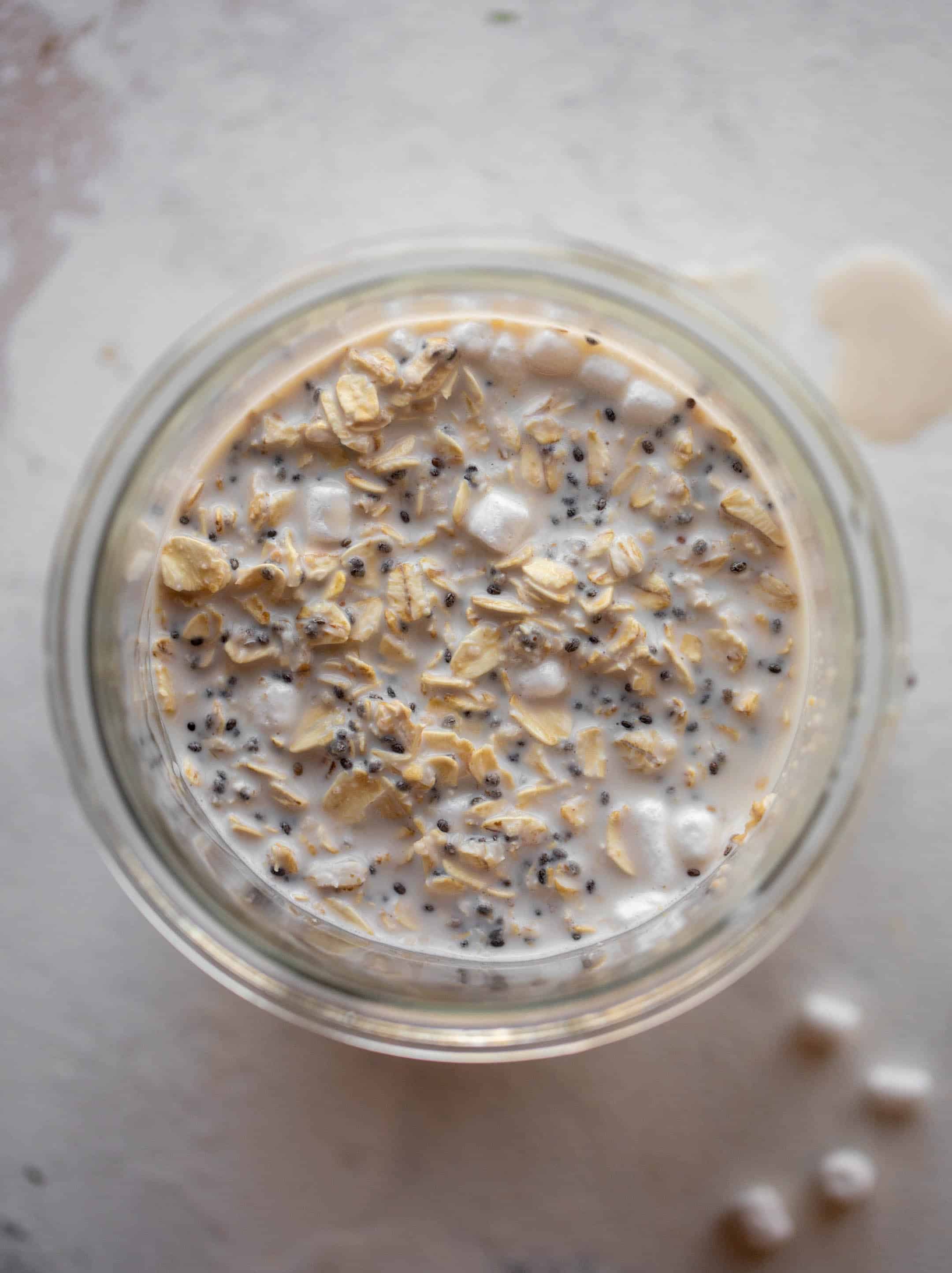 s'mores overnight oats