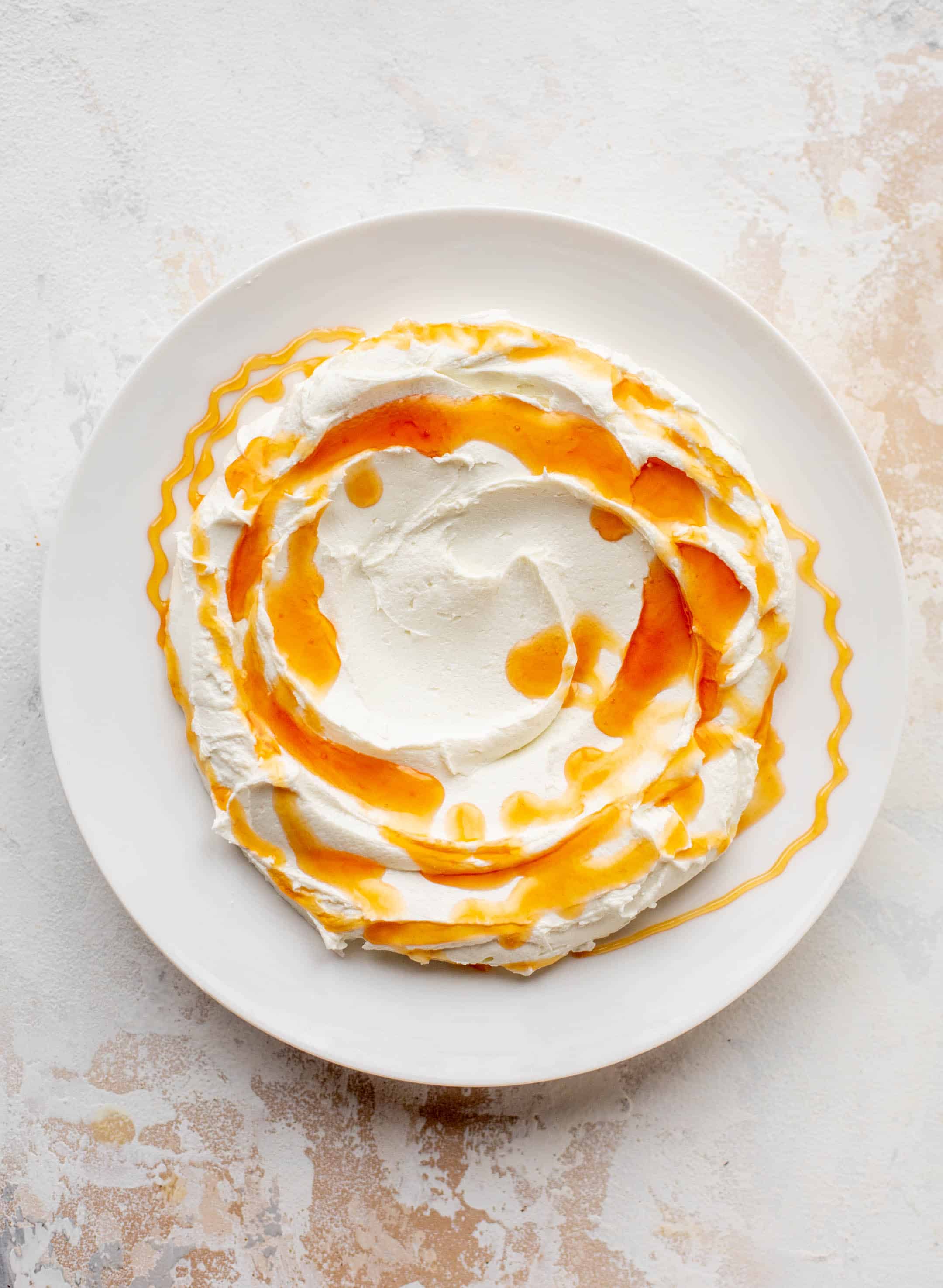 whipped goat cheese with hot honey