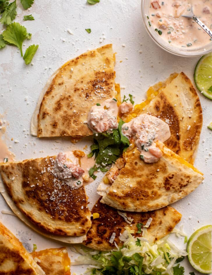 honey-chipotle-chicken-quesadillas