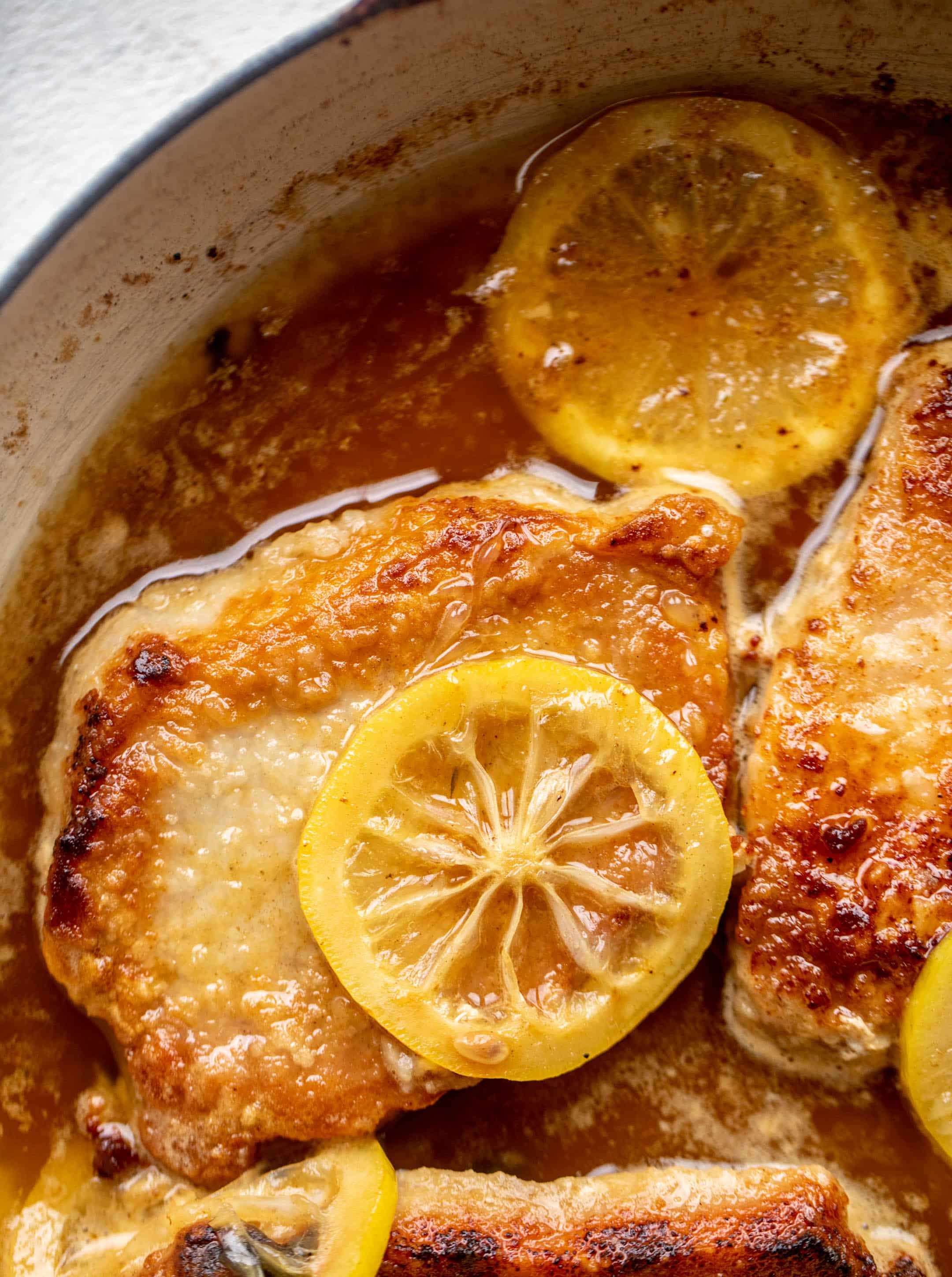 lemon butter pork chops