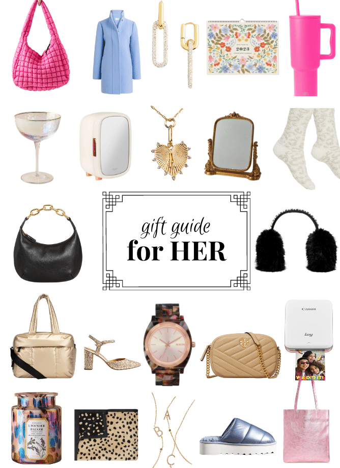 2023 Gift Guide for Her! Over 50 of My Favorite Gifts.