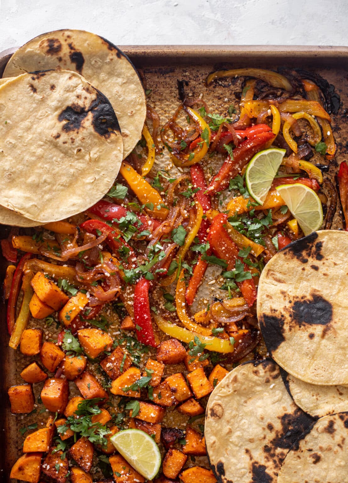 Sweet Potato Fajitas Smoky Sweet Potato Fajitas
