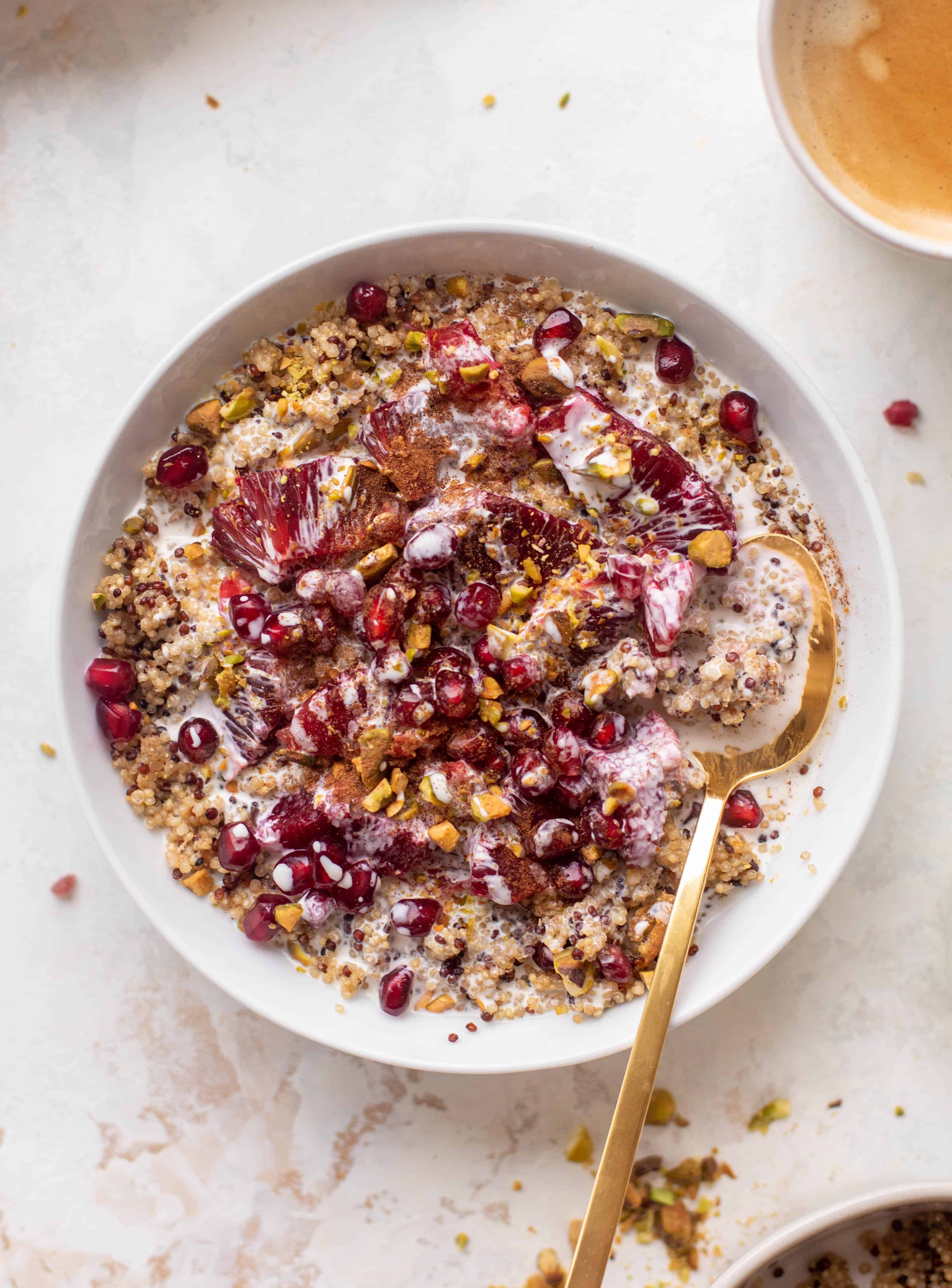 winter breakfast quinoa