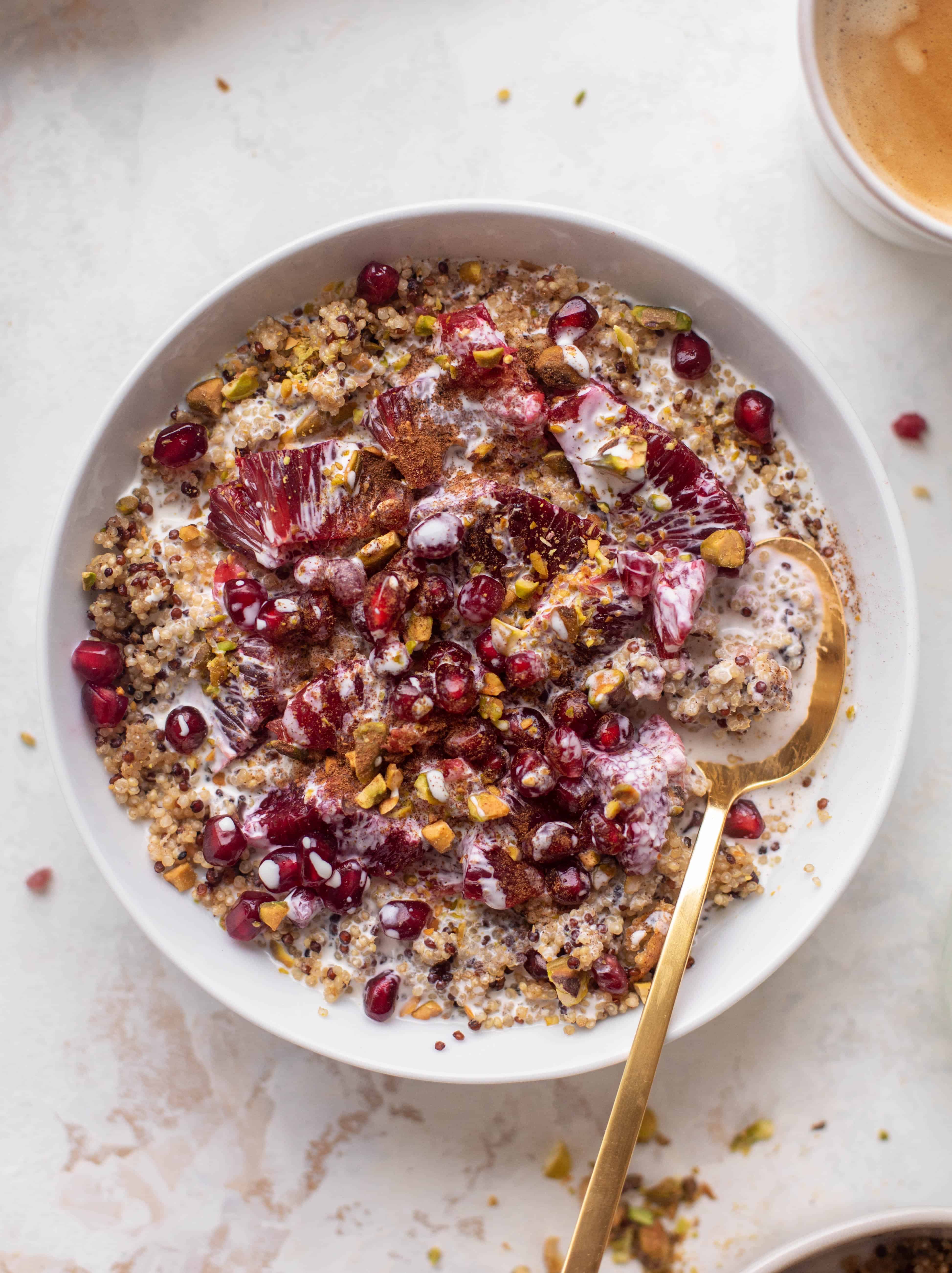 winter breakfast quinoa