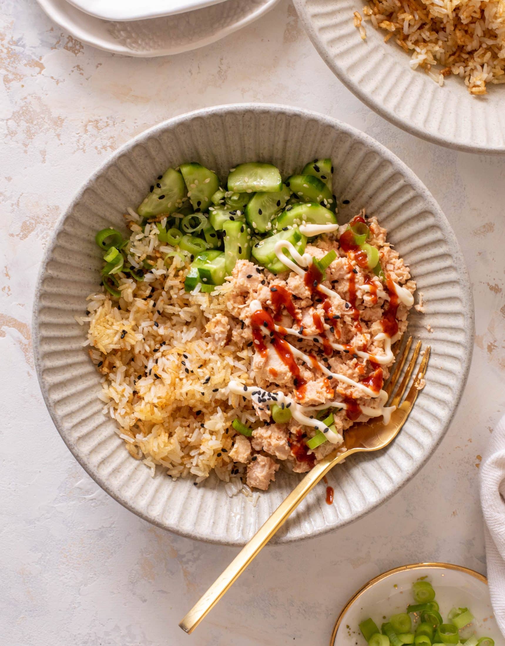Spicy Tuna Bowl with Crispy Rice