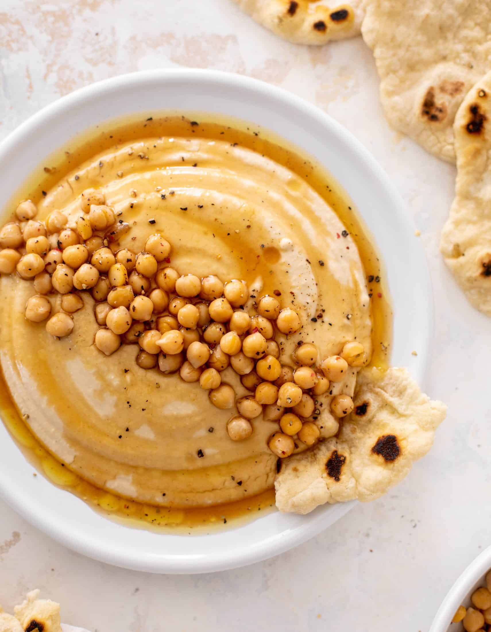 hot honey hummus