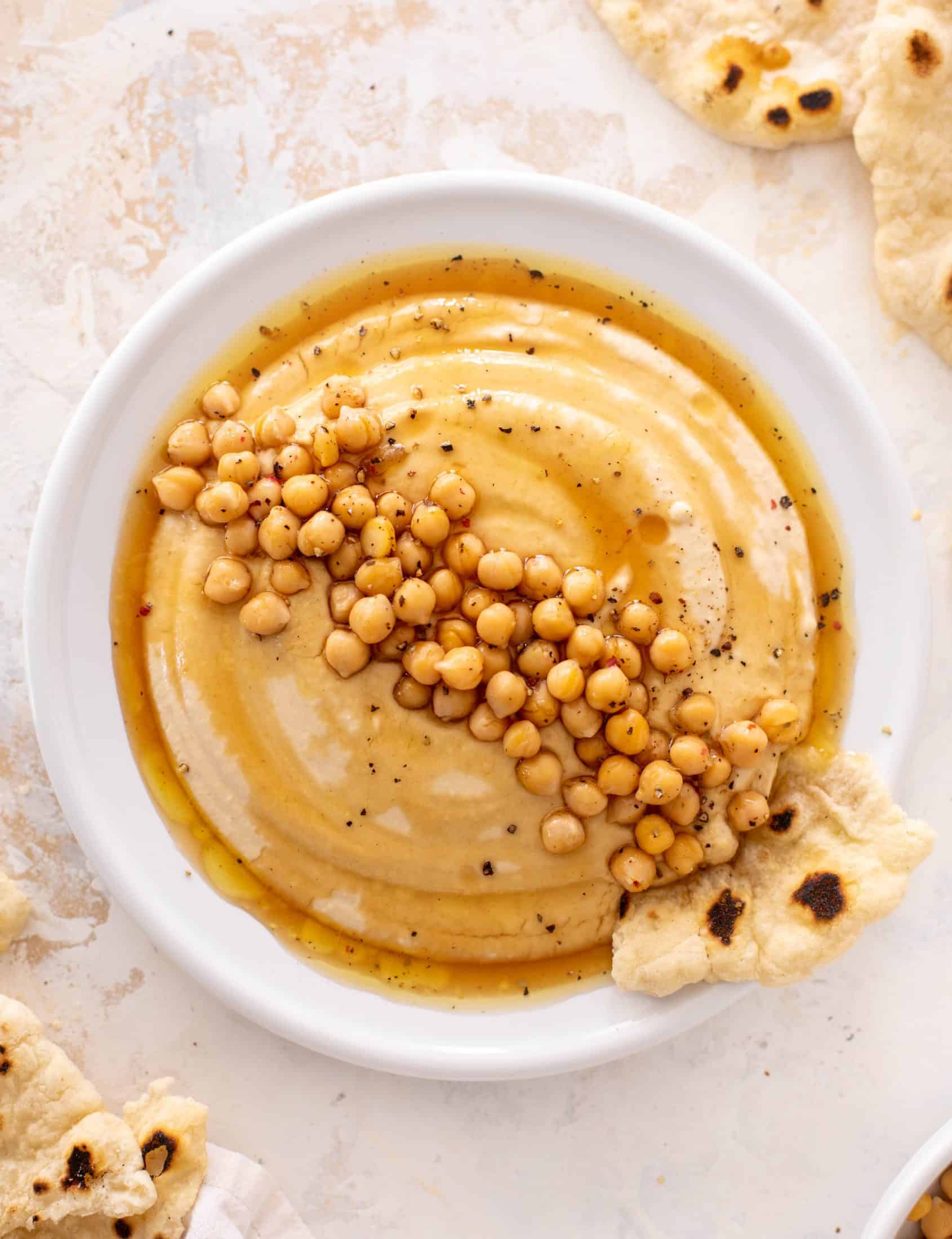hot honey hummus