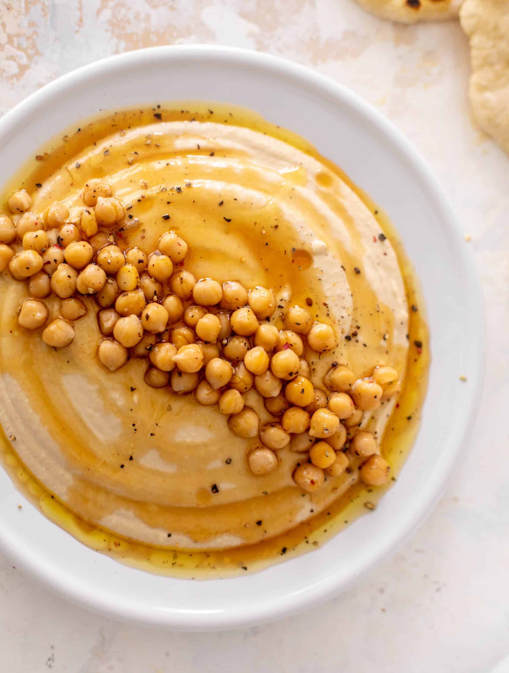 hot honey hummus