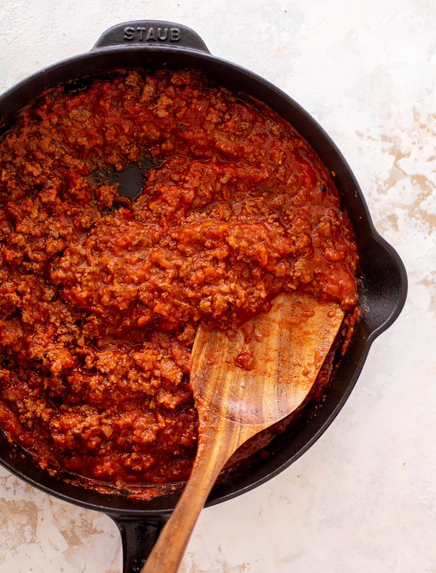 skillet bucatini pie