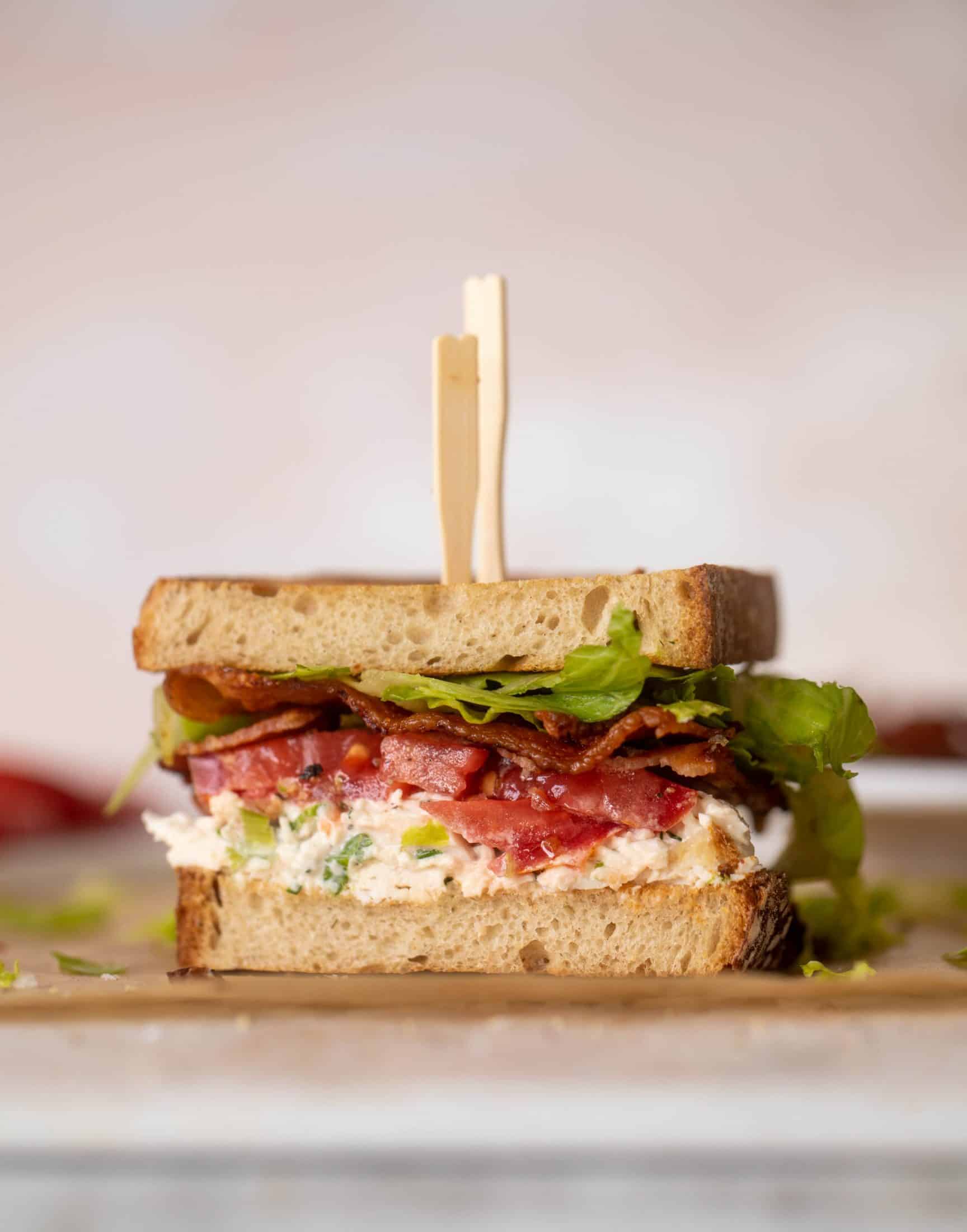 chicken salad BLT