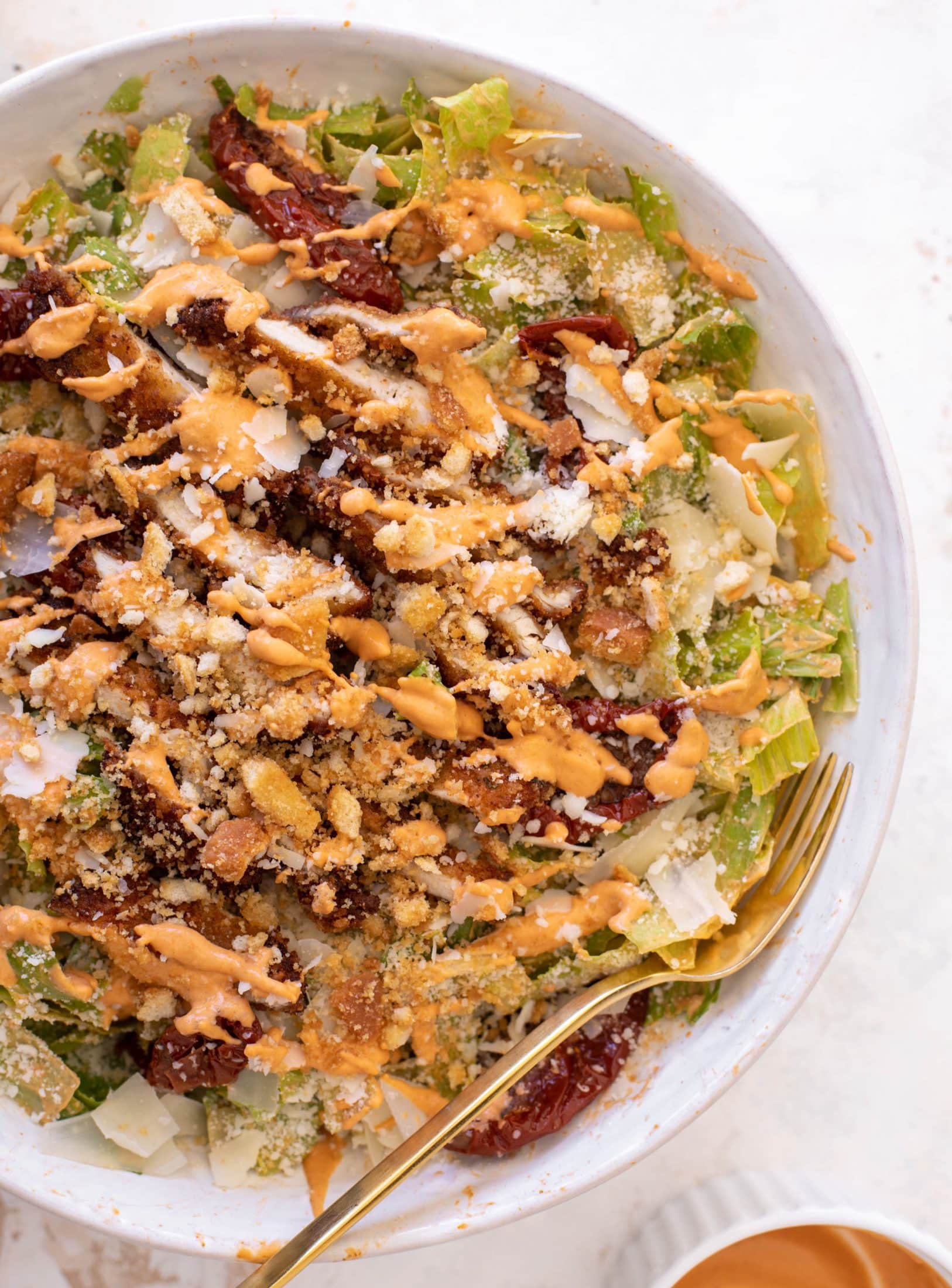 sun dried tomato caesar salad