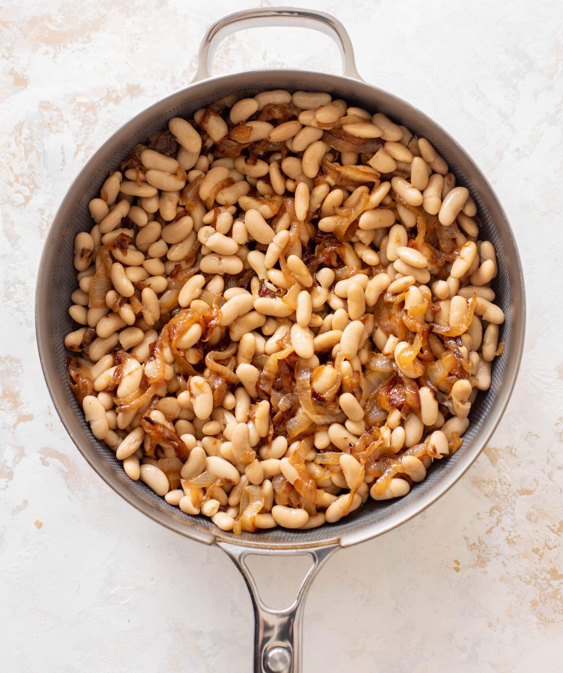 french onion white beans