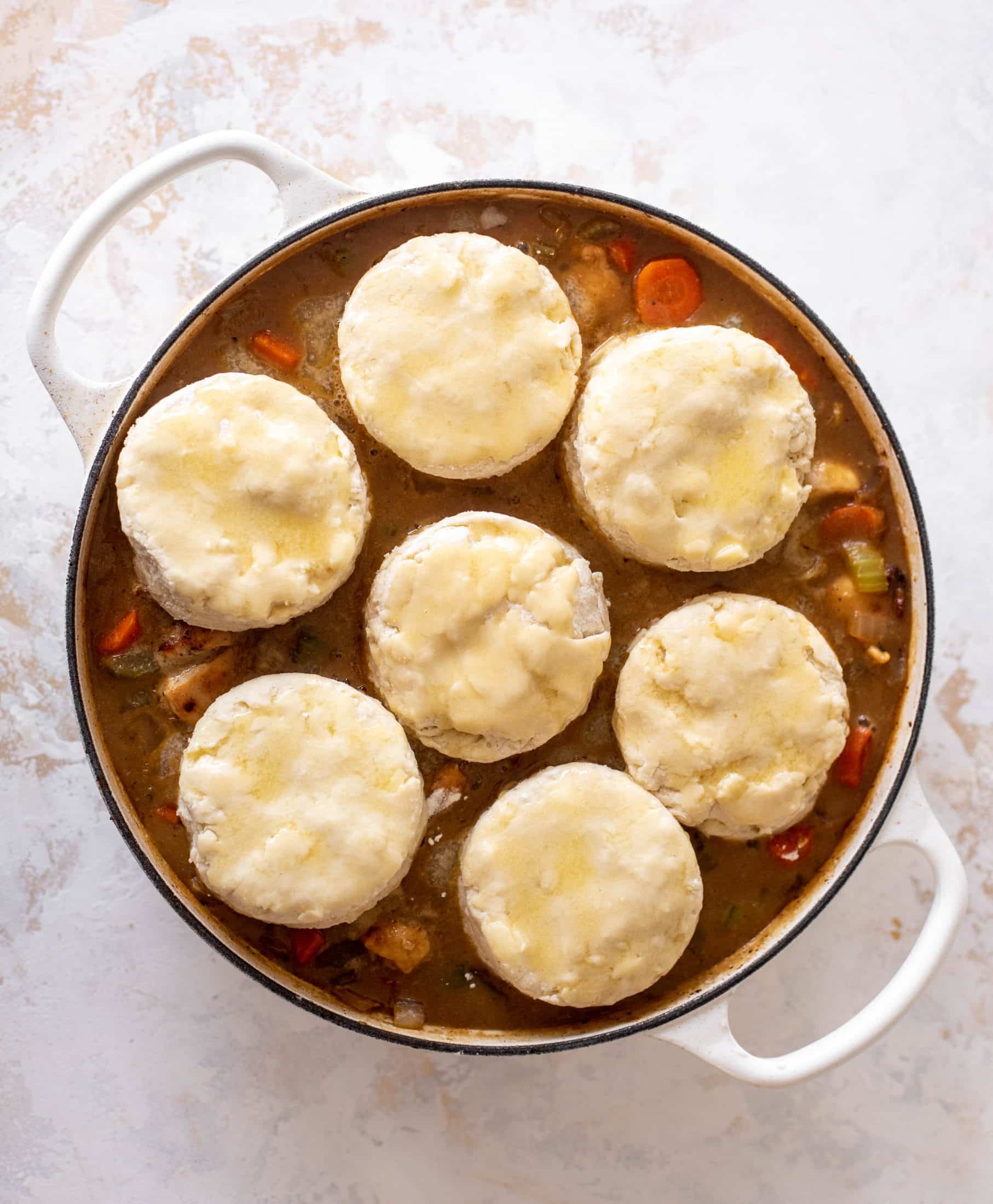 maple dijon chicken cobbler