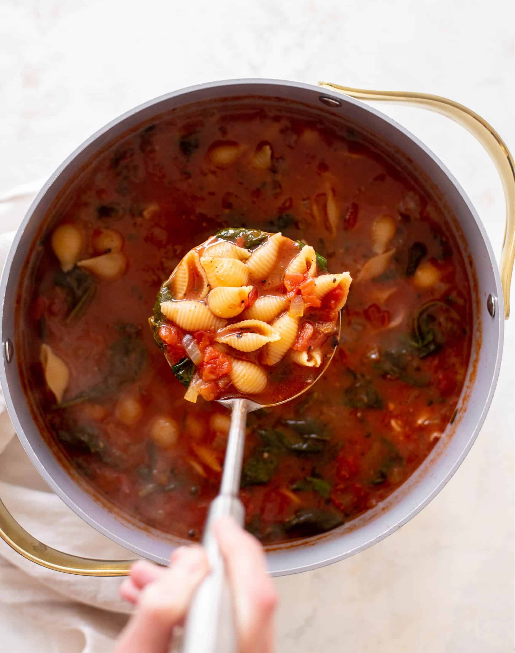stuffed shells soup