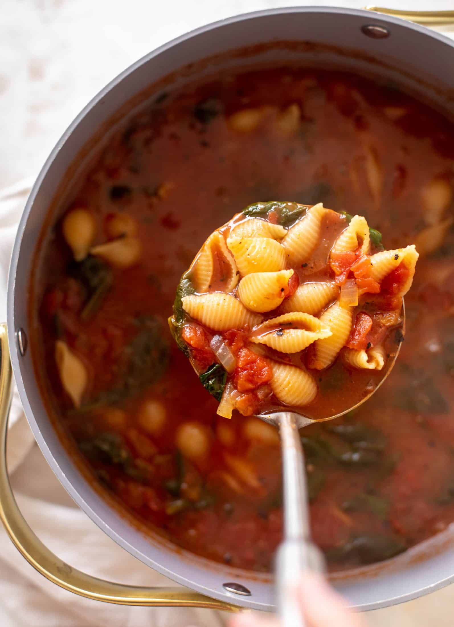 stuffed shells soup