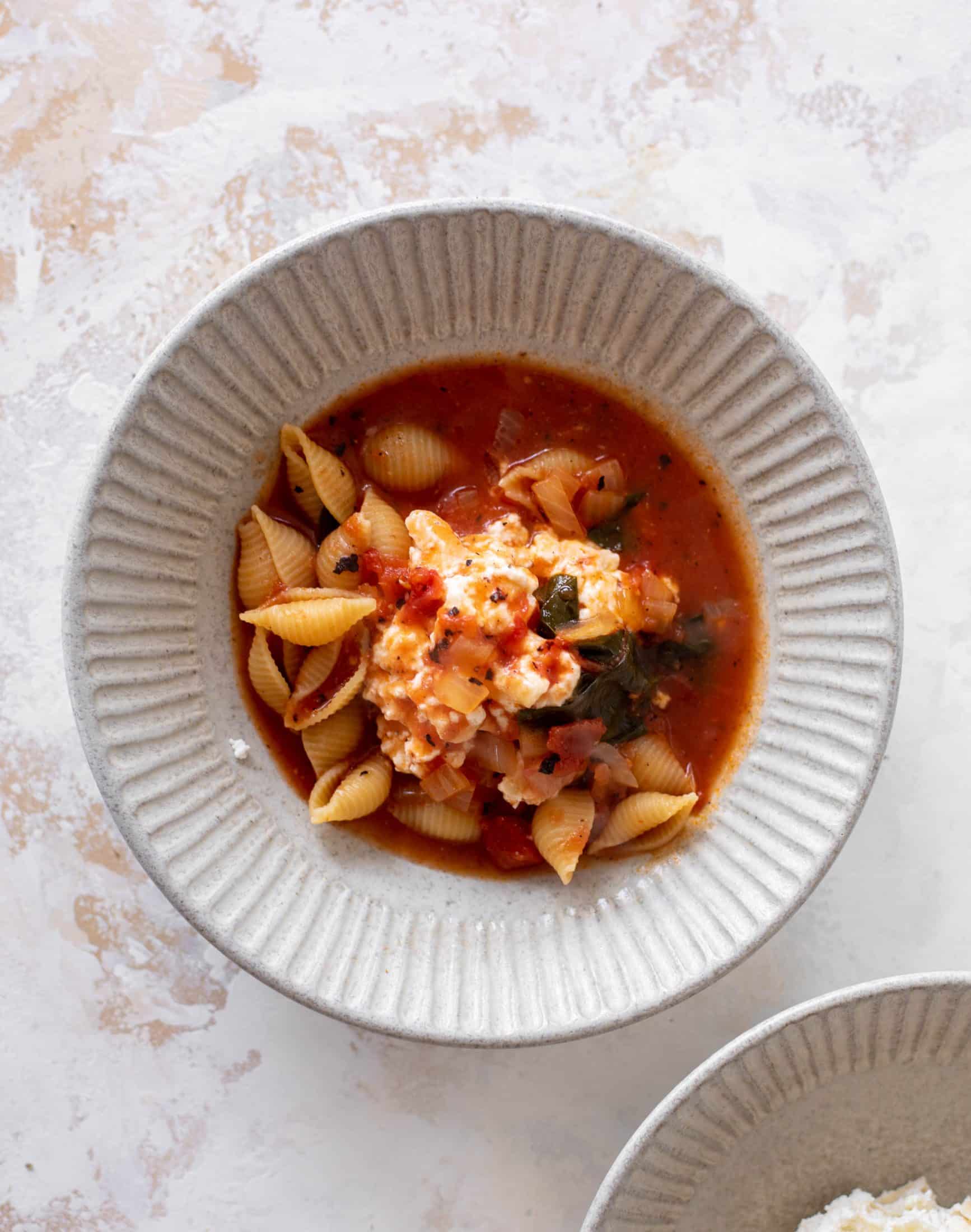 stuffed shells soup