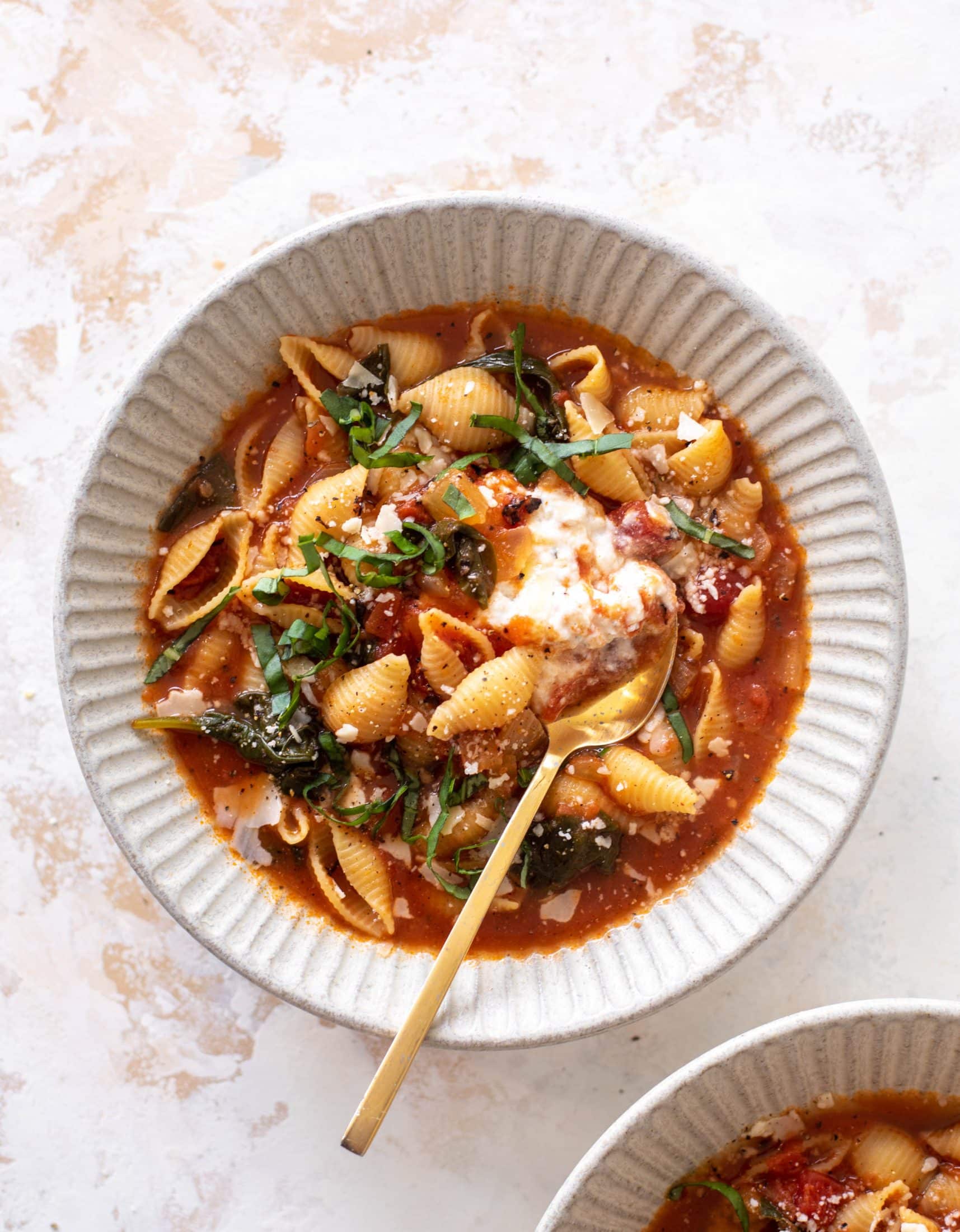 stuffed shells soup