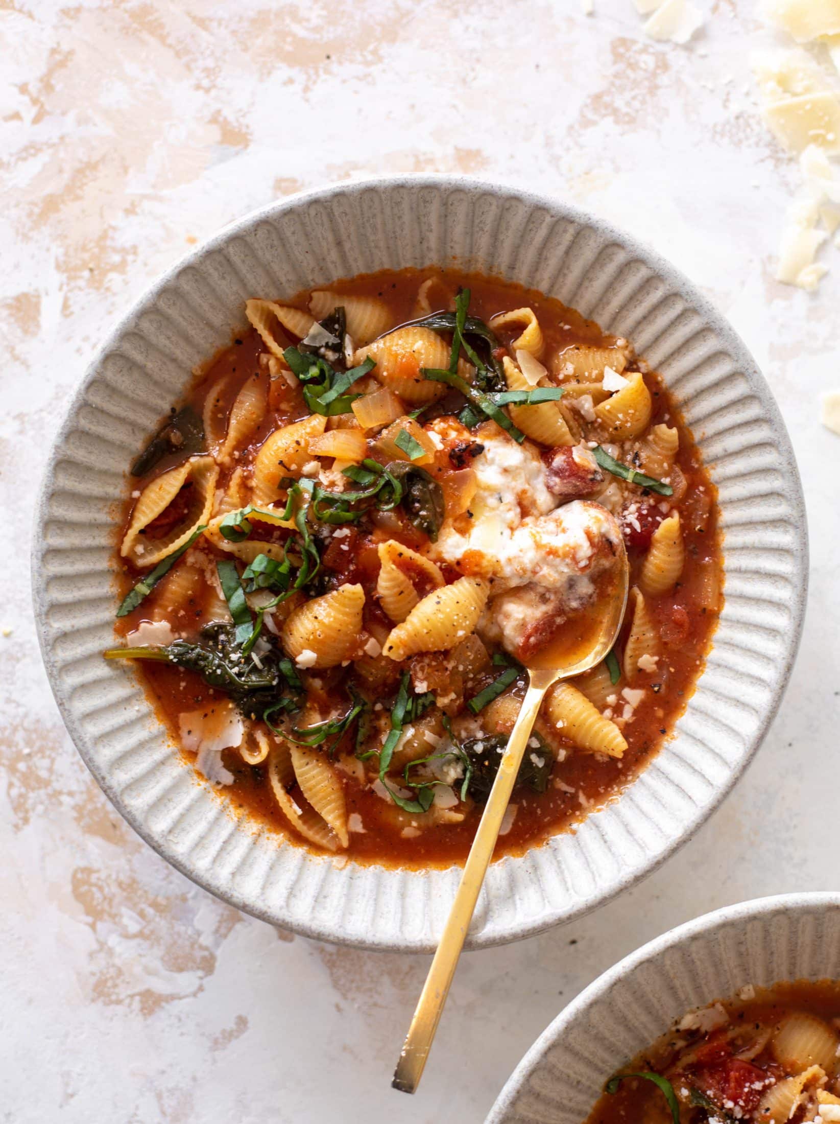 stuffed shells soup